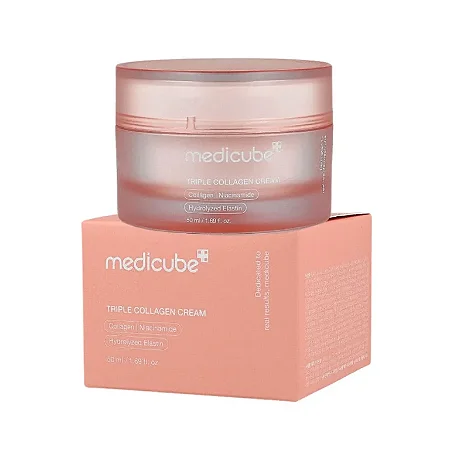 Hidratante facial Triple Collagen Cream Medicube - 50ml