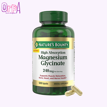 Nature’s Bounty Magnesium Glycinate 240mg 120 Capsules