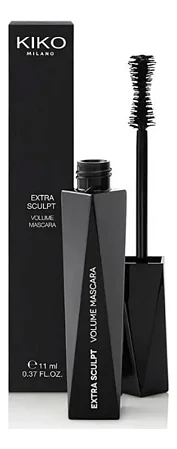 Máscara para cílios Kiko Milano Extra Sculpt 11ml - cor black