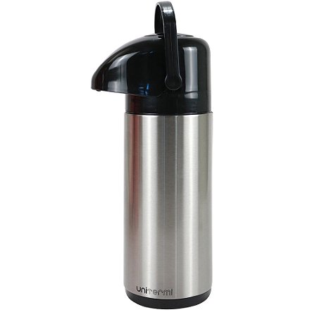 Garrafa Termica Verona Pressao 1,0L Inox Eco