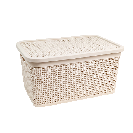 Caixa Naturalle Rattan 15 Litros Areia