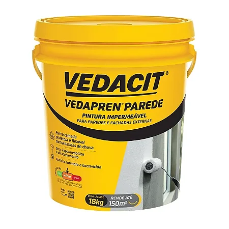VEDAPREN Parede Branco Balde 18kg - Vedacit