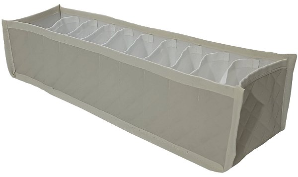 Colmeia Organizadora Gaveta Baby Matelassê 40x10x10cm Marfim