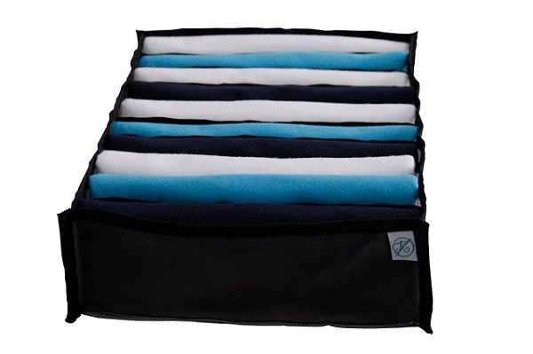Colmeia Organizadora Gaveta Camiseta 40x28x10cm Fumê