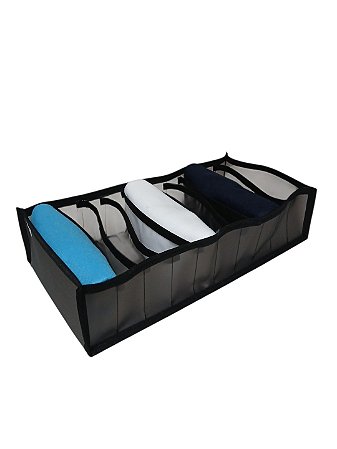 Colmeia Organizadora Gaveta Fitness 40x20x10cm Fumê