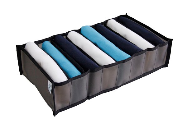 Colmeia Organizadora Gaveta Fitness 40x20x10cm Fumê