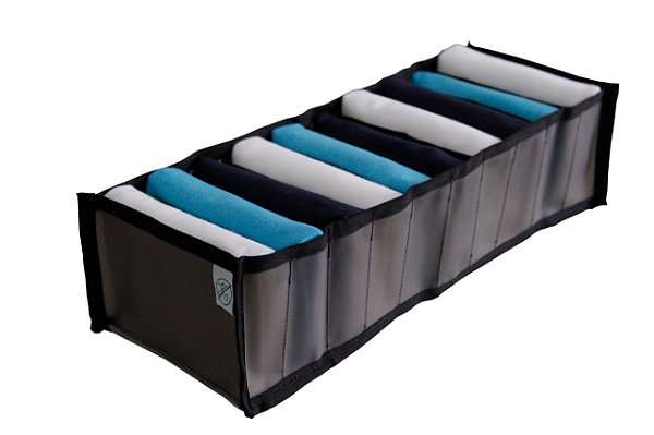 Colmeia Organizadora Gaveta Adulto 40x14x10cm Fumê