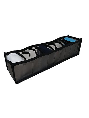 Colmeia Organizadora Gaveta Baby 40x10x10cm Fumê