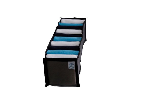 Colmeia Organizadora Gaveta Baby 40x10x10cm Fumê