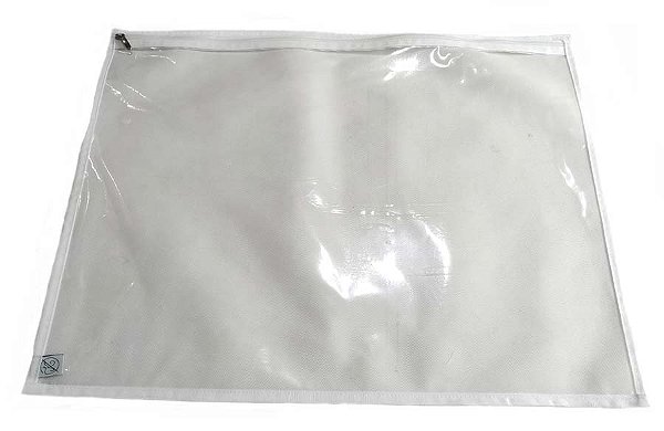 Organizador Jogo Americano Tnt e PVC 56x42cm Branco
