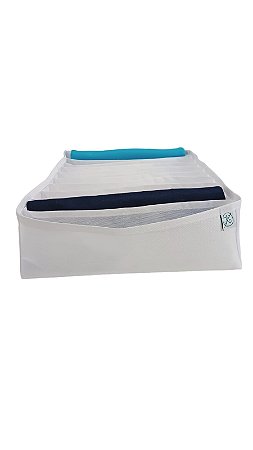 Colmeia Organizadora Gaveta Básica Tnt 40x28X10cm Branca