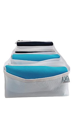 Colmeia Organizadora Gaveta Básica Tnt 40x20X10cm Branca