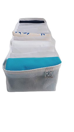Colmeia Organizadora Gaveta Básica Tnt 40x14x10cm Branca