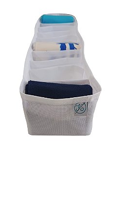 Colmeia Organizadora Gaveta Básica Tnt 40x10x10cm Branca