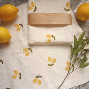 Pano de Prato limão siciliano