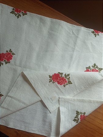 Pano de Prato 45x70 peônias