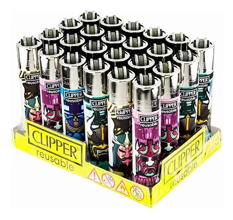 Isqueiro Clipper Samurai / Tubarão