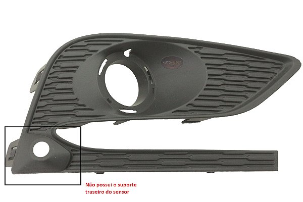 Moldura Farol De Milha L.d Gm Cruze Sedan 2017/2019 P/ Sensor Original