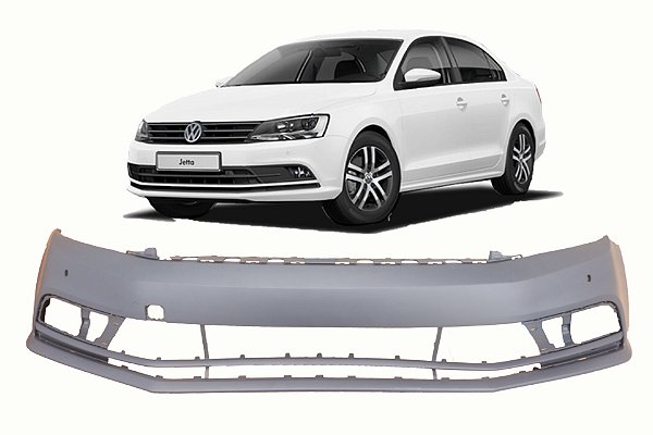 Parachoque Dianteiro Volkswagen Jetta 2015/2018 P/ Sensor