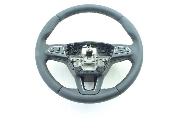Volante Da Direção Couro 3 Raios Ford Focus 2015 2016 2017
