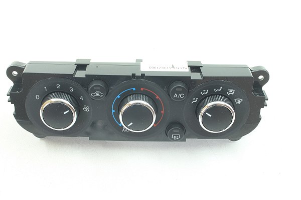 Controle Ar Condicionado Cromado Ford Ka 2015 2016 2017 2018