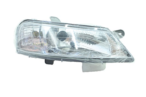 Farol Direito Cromado Gm Celta 2000 A 2006