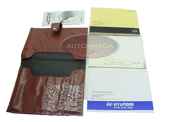 Manual Proprietario Com Capa Hyundai Azera 2009