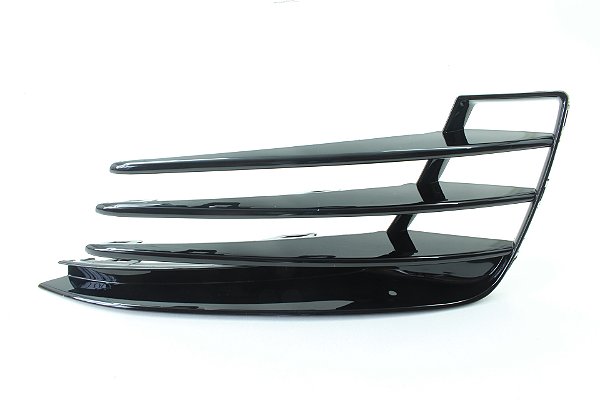 Moldura Farol Milha L.e Vw Golf Gti 2014/2017 Black Piano