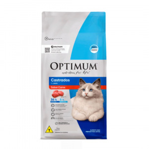 OPTIMUM GATO CASTRADO CARNE 1KG