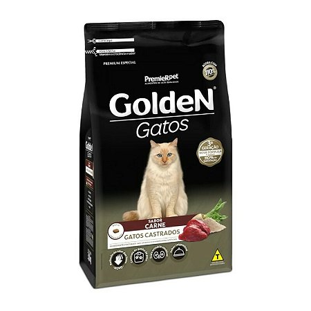 GOLDEN GATO CASTRADO CARNE 10,1KG