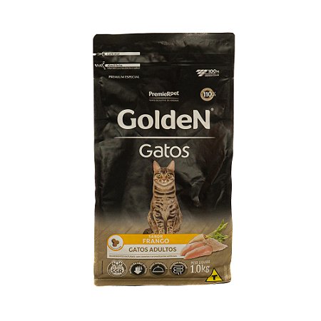 Ração Golden Gatos Adultos Frango 1kg – Nutrição Completa, Alta Palatabilidade e Fezes Firmes