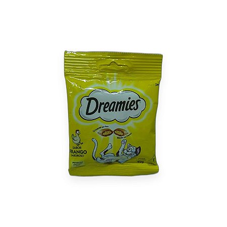 Petisco para Gatos Dreamies Sabor Frango Saboroso 40g