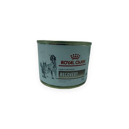 Alimento Úmido Royal Canin Veterinary Recovery Canine Feline Mousse 195g