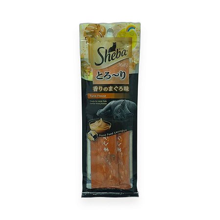 Petisco Cremoso para Gatos Sheba Melty Sabor Atum 24g