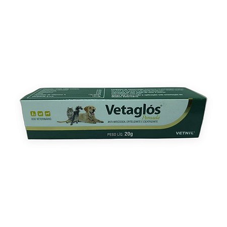 Pomada Cicatrizante Vetaglós Vetnil 20g