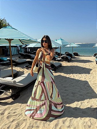 Vestido Longo Cancún