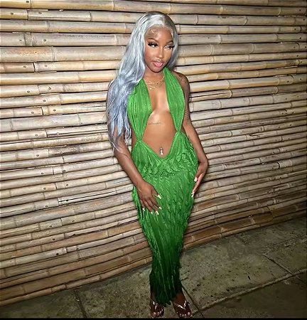 Vestido Maxi Decote  Kally