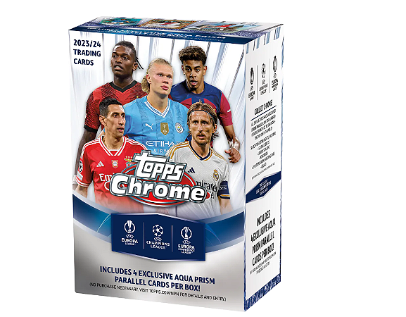 Break 050 Chrome UEFA Club Competitions - 23/24 2x VALUE BOX