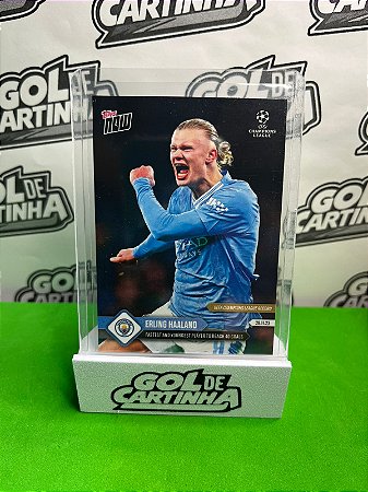Erling Haaland Topps Now