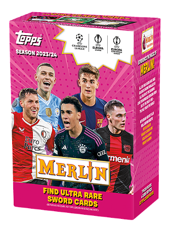BREAK 057 - Topps Merlin 23/24 - 2 Value Box- Escolha seu time