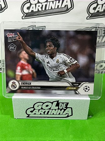 Endrick Topps Now Youngest UCL Goalscore