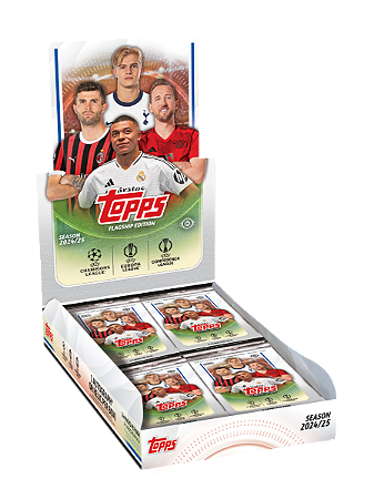 Break 079 - Topps UCC 2024/25 - Hobby Box - escolha seu time