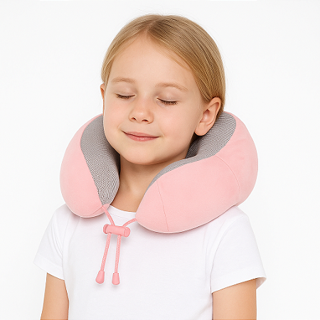 Almofada Infantil De Viagem Nasa Anatomica Espuma