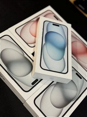 iPhone 15 Apple (256GB) Tela de 6,1", 5G e Câmera de 48 MP