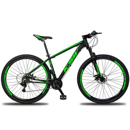 Bicicleta Aro 29 / Aro 26 / Ksw 24 Marchas Freios a Disco e Suspensão