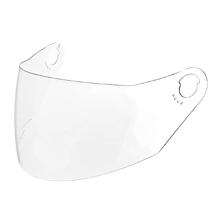 Viseira Capacete Liberty 4/5 - R8 Cristal