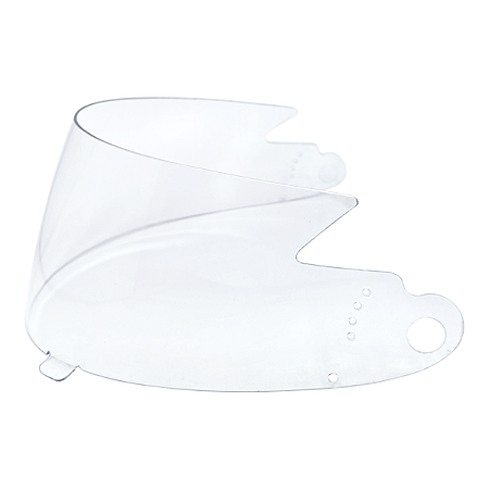 Viseira Capacete V-Pro Jet 1/2/3 Escamoteável Cristal