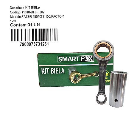Kit Biela SmartFox Fazer / Xtz 150 / Factor 125i