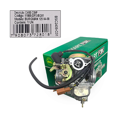 Carburador Completo SmartFox Burgman 125 04 a 15