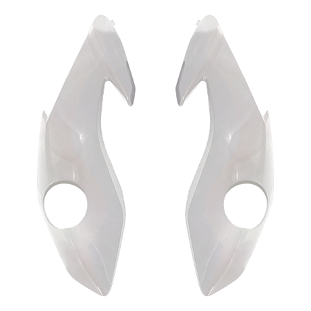 Carenagem Lateral do Farol Fan 160 22 ESD Branco